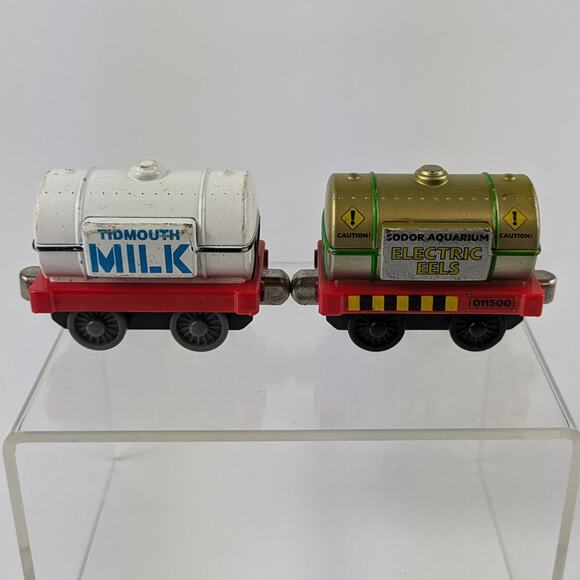 Thomas Train Lot Salty Tank Engine Ferdinand Tender Sodor Aquarium Eels Milk - Picture 13 of 16